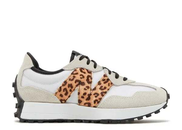 New Balance 327 White Leopard Women's