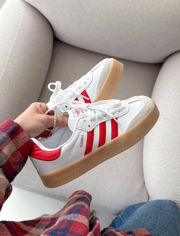 Samba XLG White x Red women