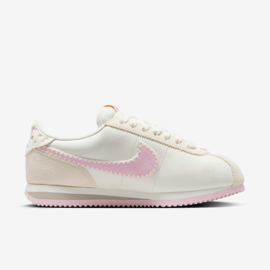 Nike Cortez Textile Women Sneaker - White & Pink