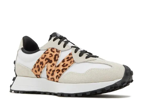New Balance 327 White Leopard Women's