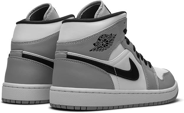 Air Jordan 1 Mid Light Smoke Grey Women Sneaker