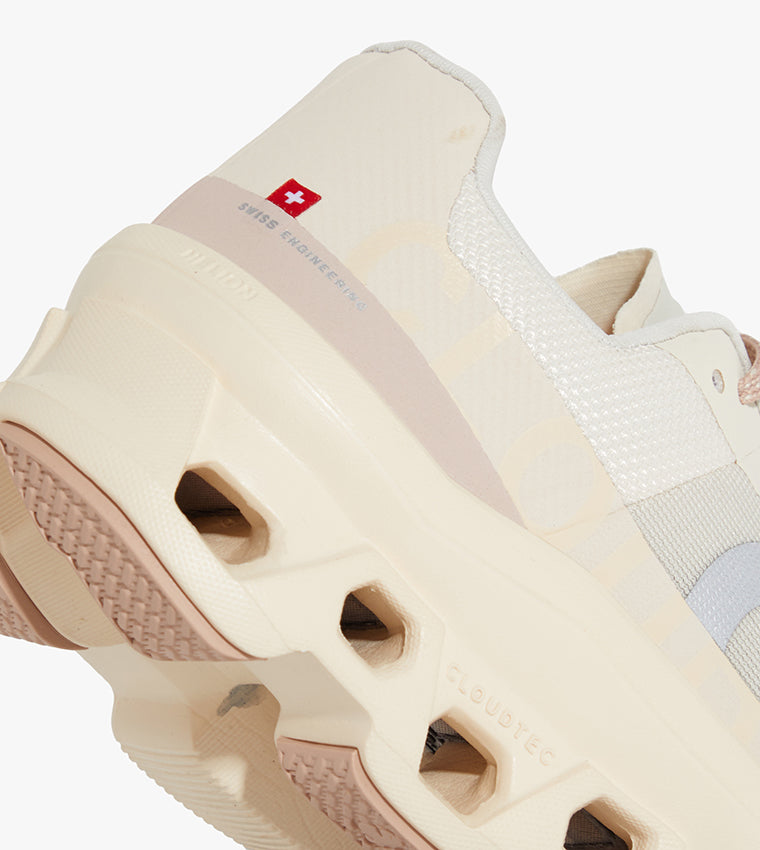 ON Cloudmonster Moon Fawn Mesh Women's Sneakers