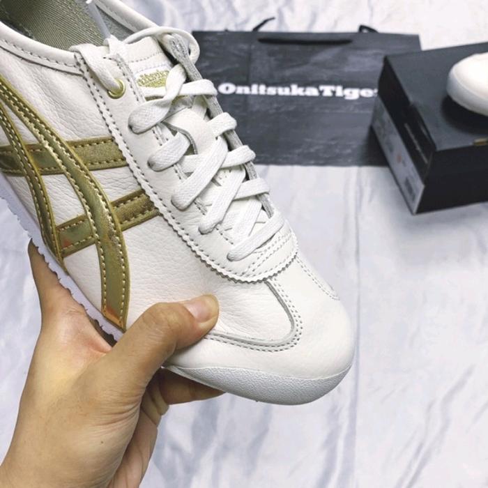 Onitsuka Tiger Mexico  White x Gold Women's