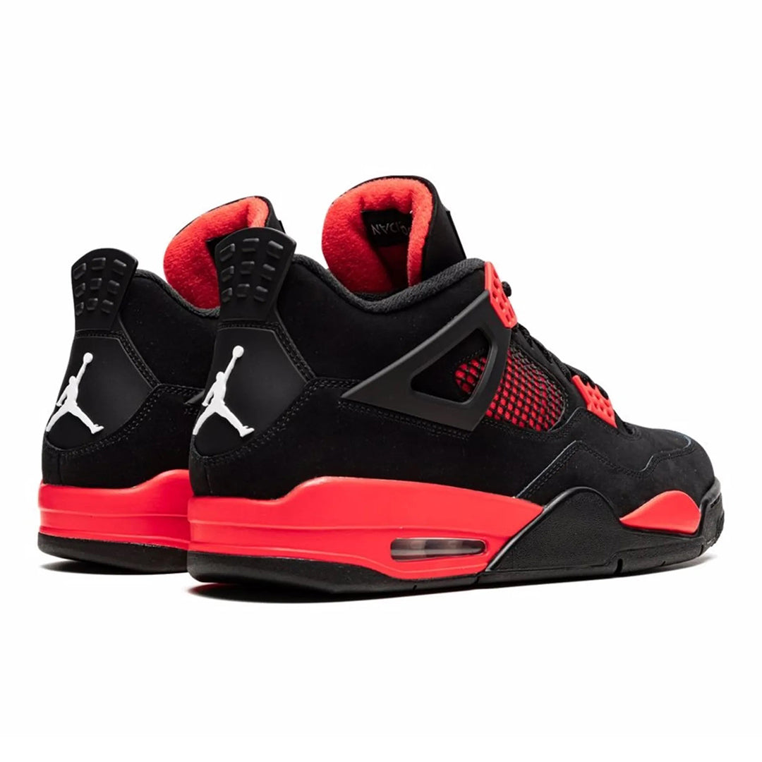 Nike Air Jordan 4 Retro Men Sneakers - Red Thunder