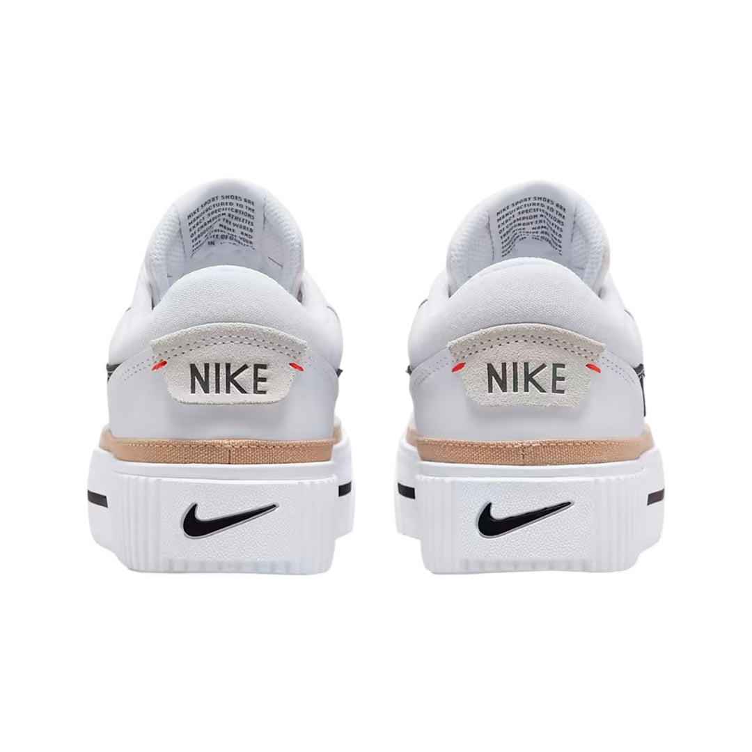Nike Court Legacy Lift Women Sneakers - White/Black