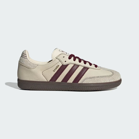 Samba OG "Putty Grey Maroon" Sneakers
