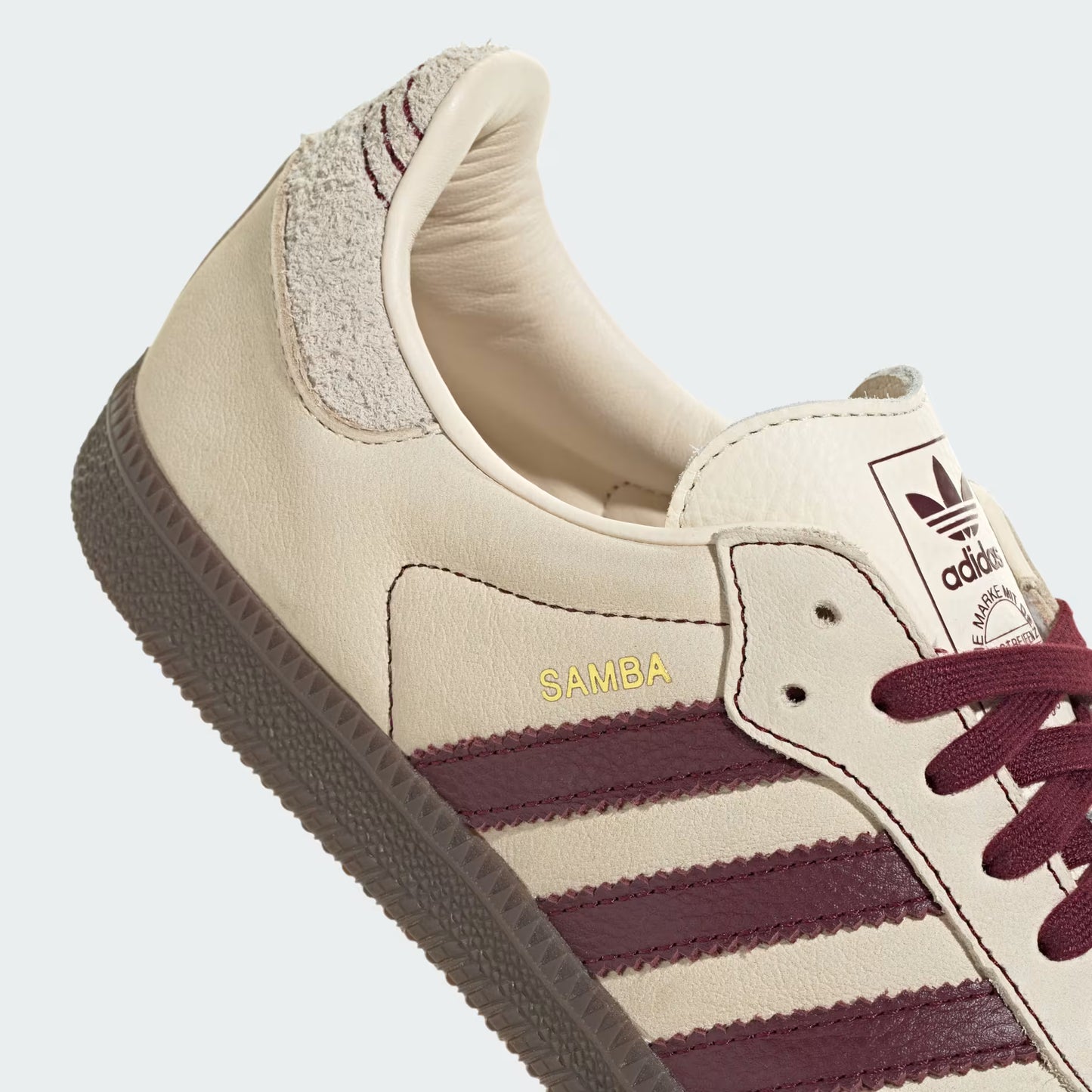 Samba OG "Putty Grey Maroon" Sneakers