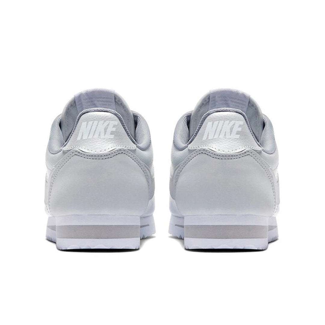 Nike Cortez 23 Premium Leather Women Sneakers - Silver