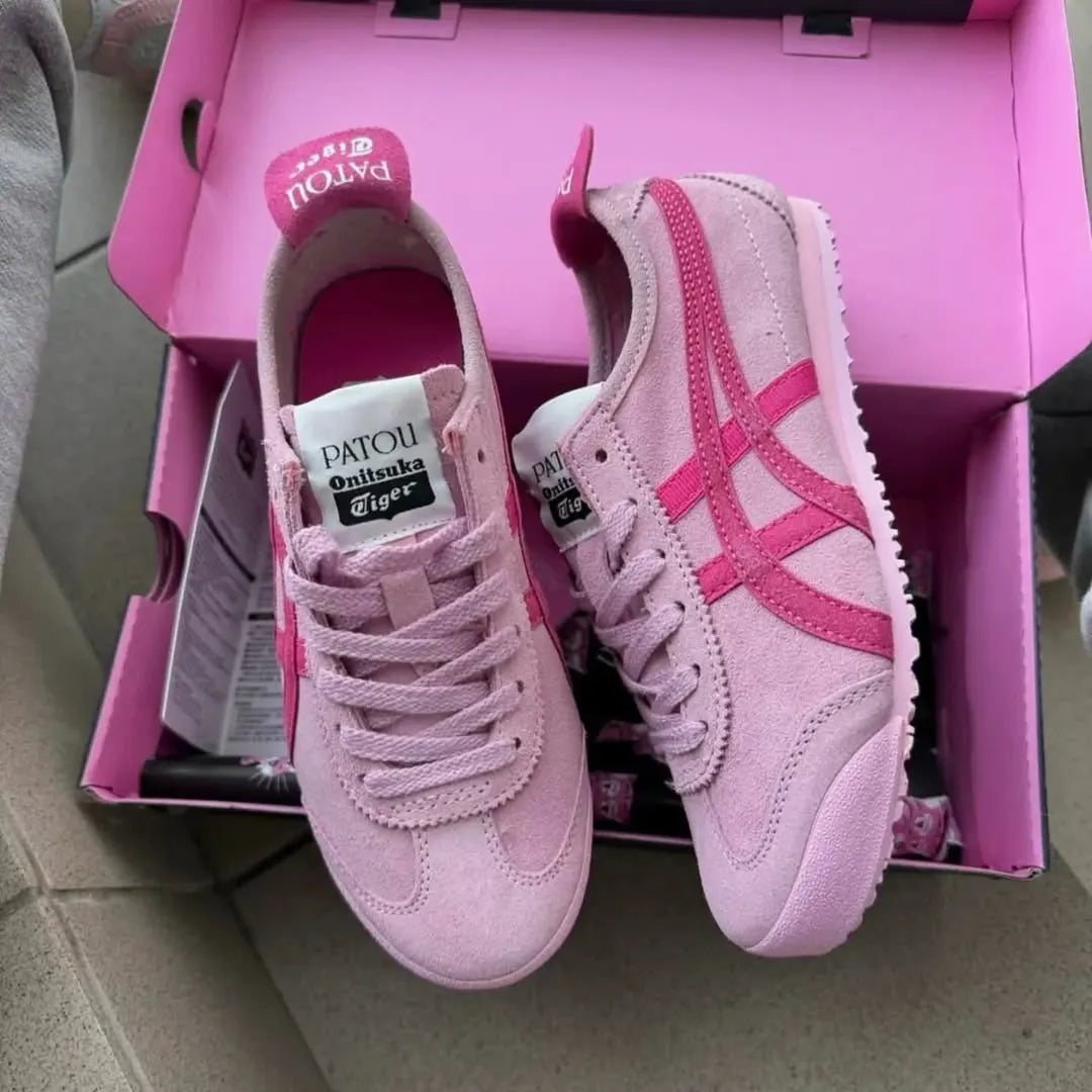 Women's Onitsuka Tiger x Patou "Cotton Candy/Bright Rose