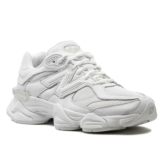 New Balance 9060 Leather Men Sneakers - White