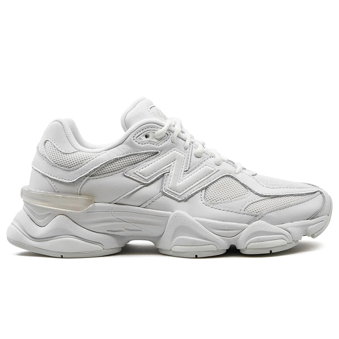 New Balance 9060 Leather Men Sneakers - White