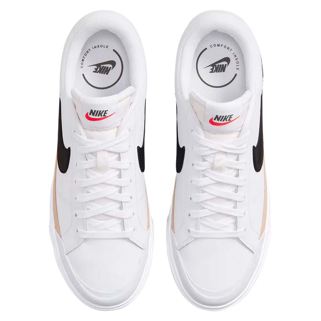 Nike Court Legacy Lift Women Sneakers - White/Black
