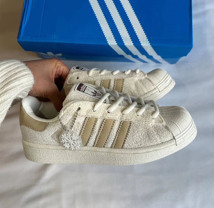 Adidas Superstar Beige Women's Sneakers