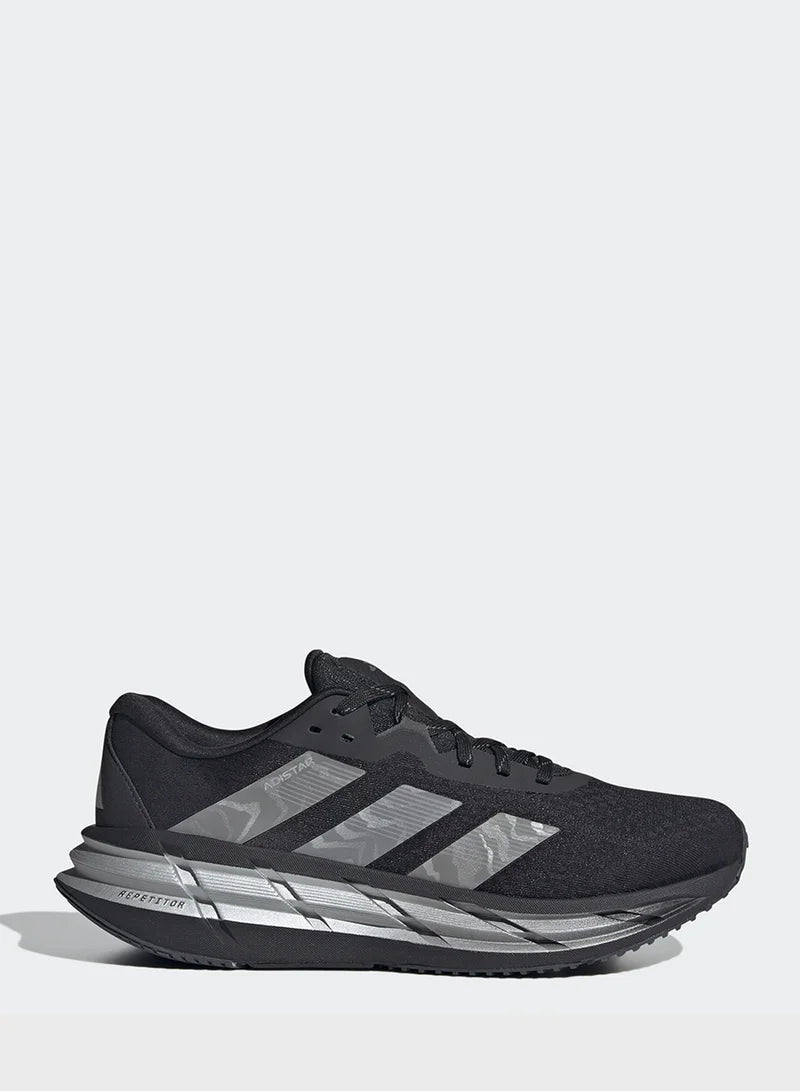 Adidas Adistar 3 trainers pure - Black & Light grey