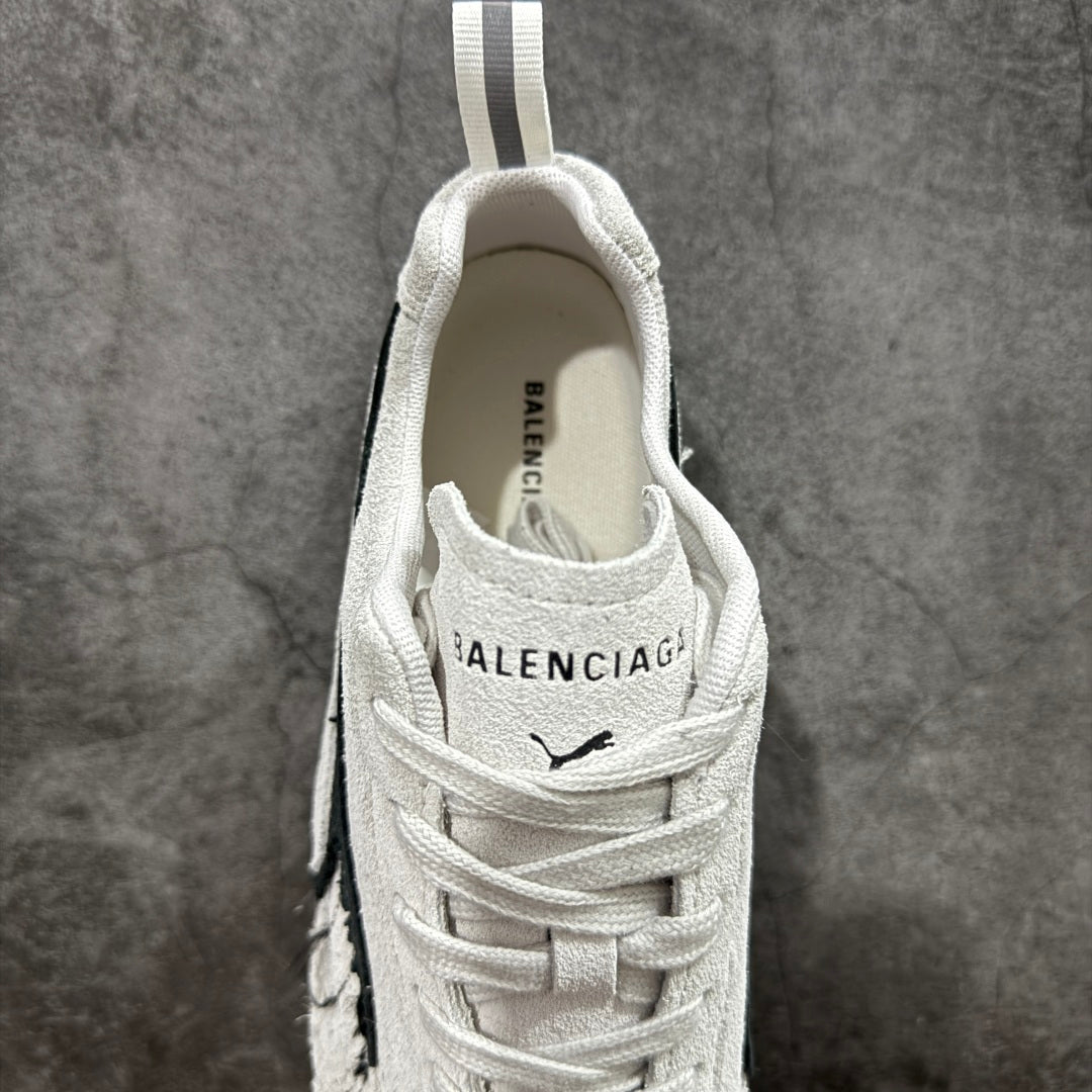 Puma x Balenciaga Joint Treasure Shoes Silver