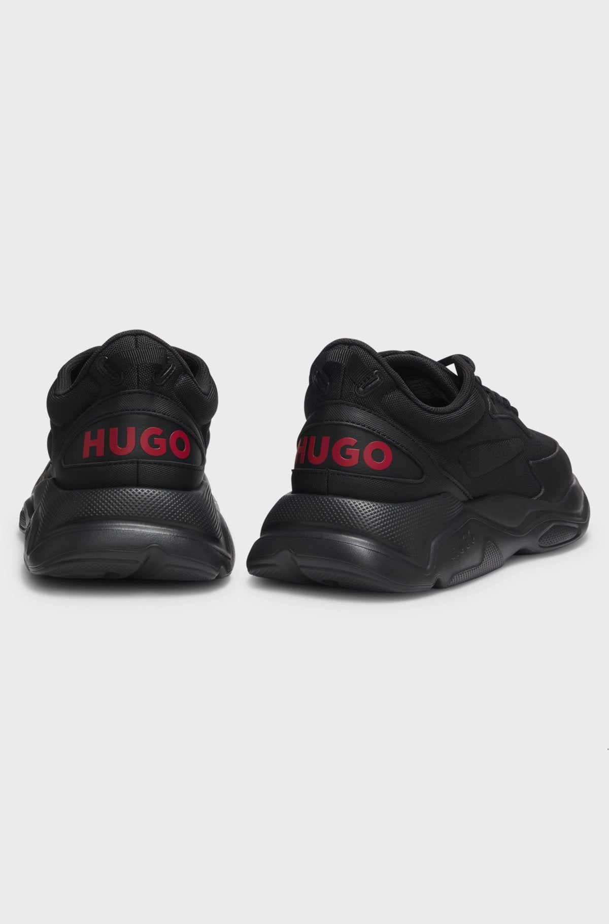 Hugo Men's Leon Runn Casual Trainers Black