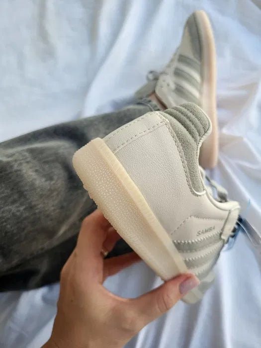 Adidas Samba White x Gray