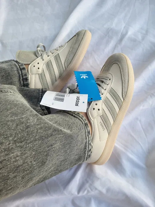 Adidas Samba White x Gray