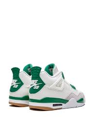 men's air jordan 4 retro sb pine green