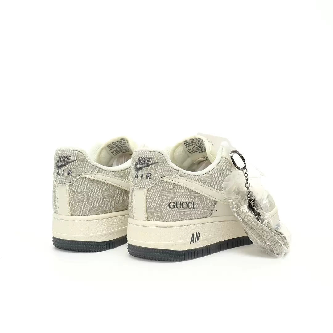 AF-1 Exquisite Light Gray – Luxury-Inspired Sneakers