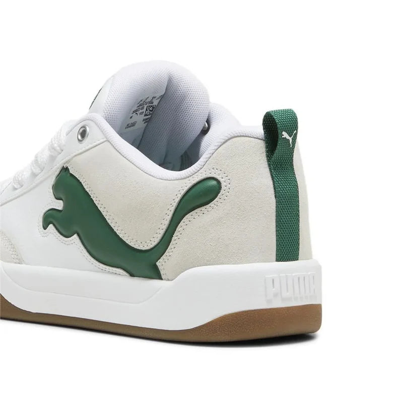 PUMA Park Lifestyle Sneakers – Men’s Casual Shoes White & Green