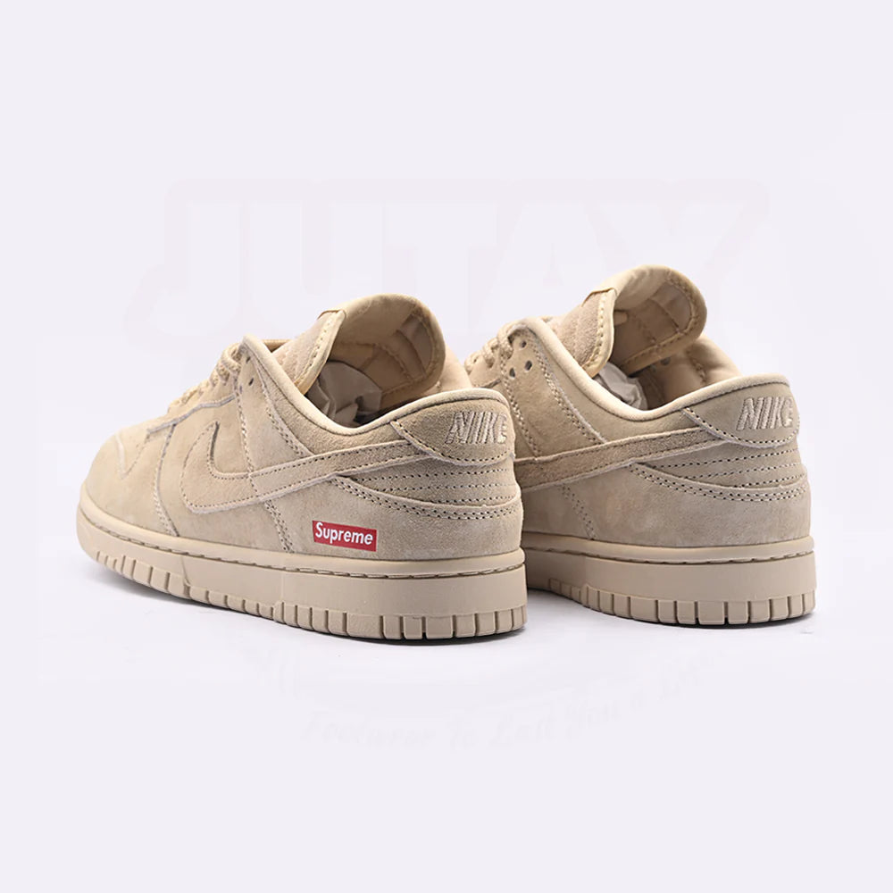 Dunk Low x SUP – Beige Sneakers
