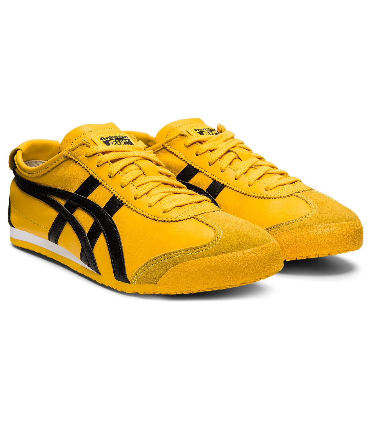Onitsuka Tiger MEXICO 66 Yellow Black Mens Sneakers