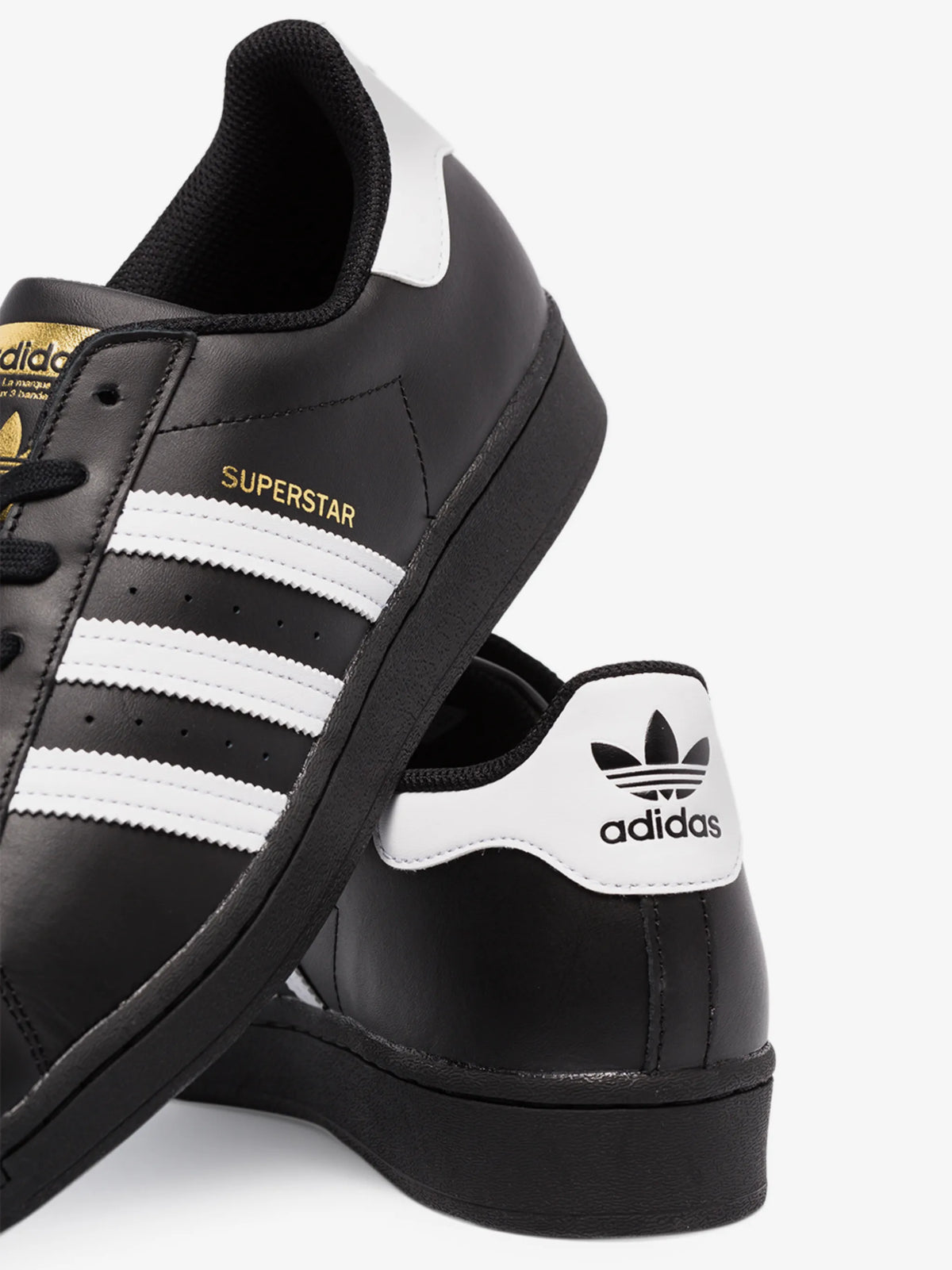 adidas Superstar "Black/White" low-top sneakers