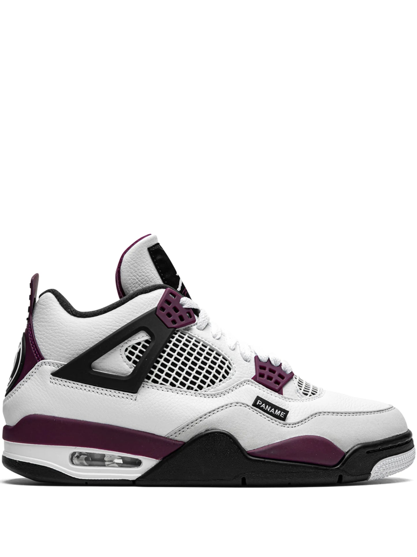 ## Air Jordan 4 Retro White Oreo Sneakers White X Burgundy