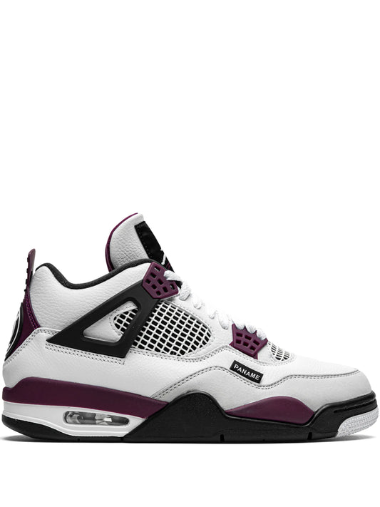 ## Air Jordan 4 Retro White Oreo Sneakers White X Burgundy