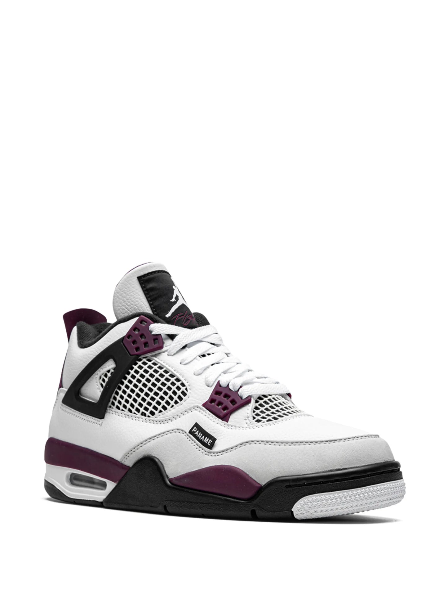 ## Air Jordan 4 Retro White Oreo Sneakers White X Burgundy