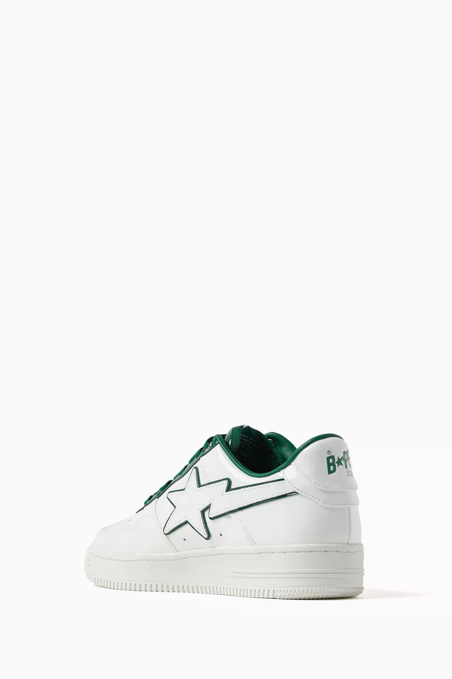 A BATHING APE® White&Green