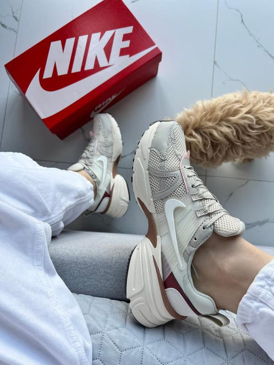 Nike V2K Run Beige/Pink – Women’s Sneakers