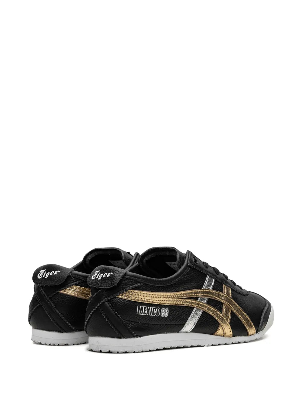 Onitsuka Tiger Mexico 66 Black Gold Silver