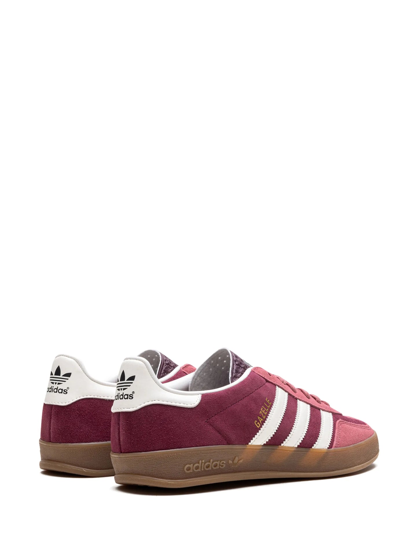## Adidas Gazelle Indoor Maroon Sneakers