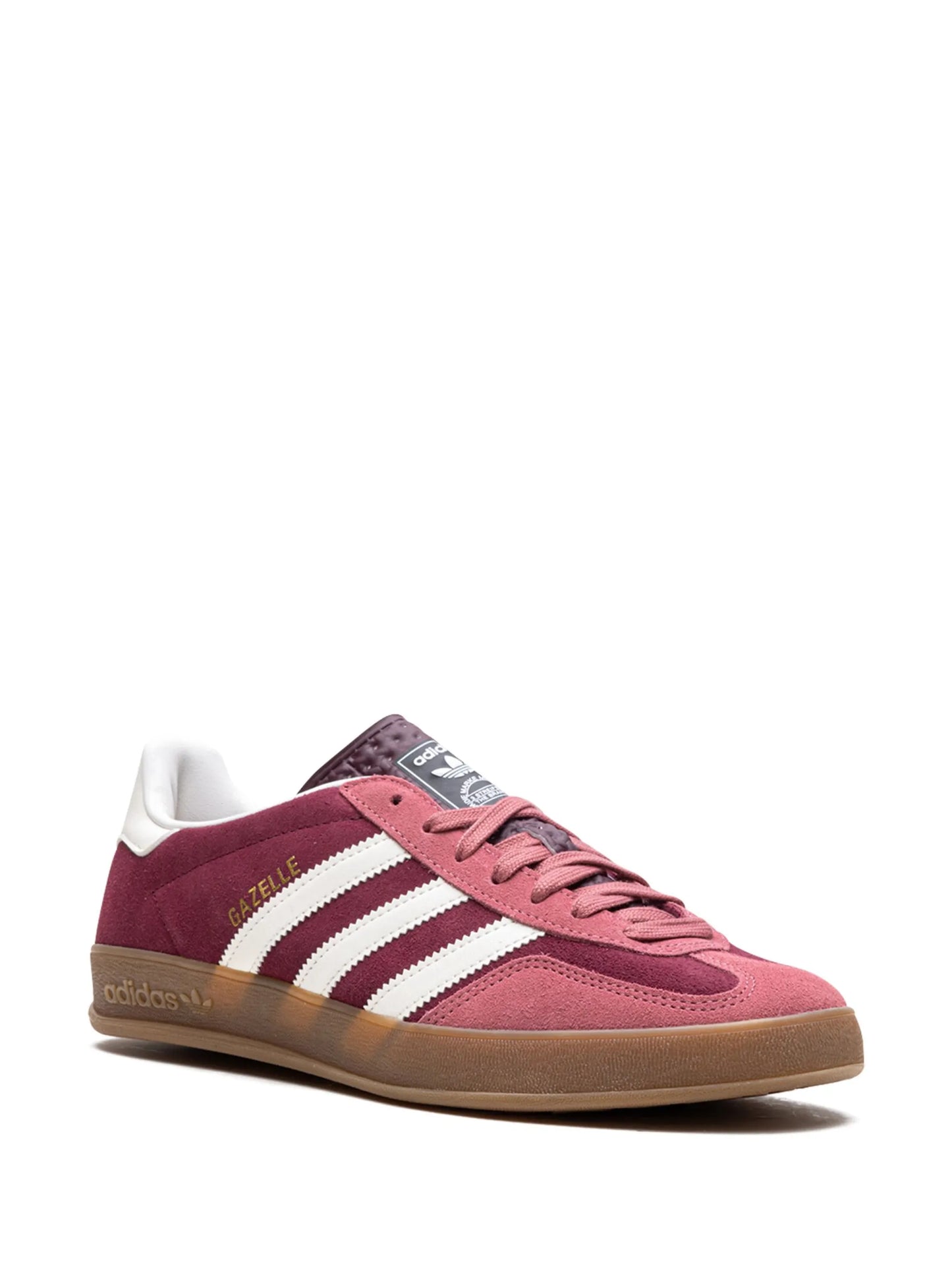 ## Adidas Gazelle Indoor Maroon Sneakers