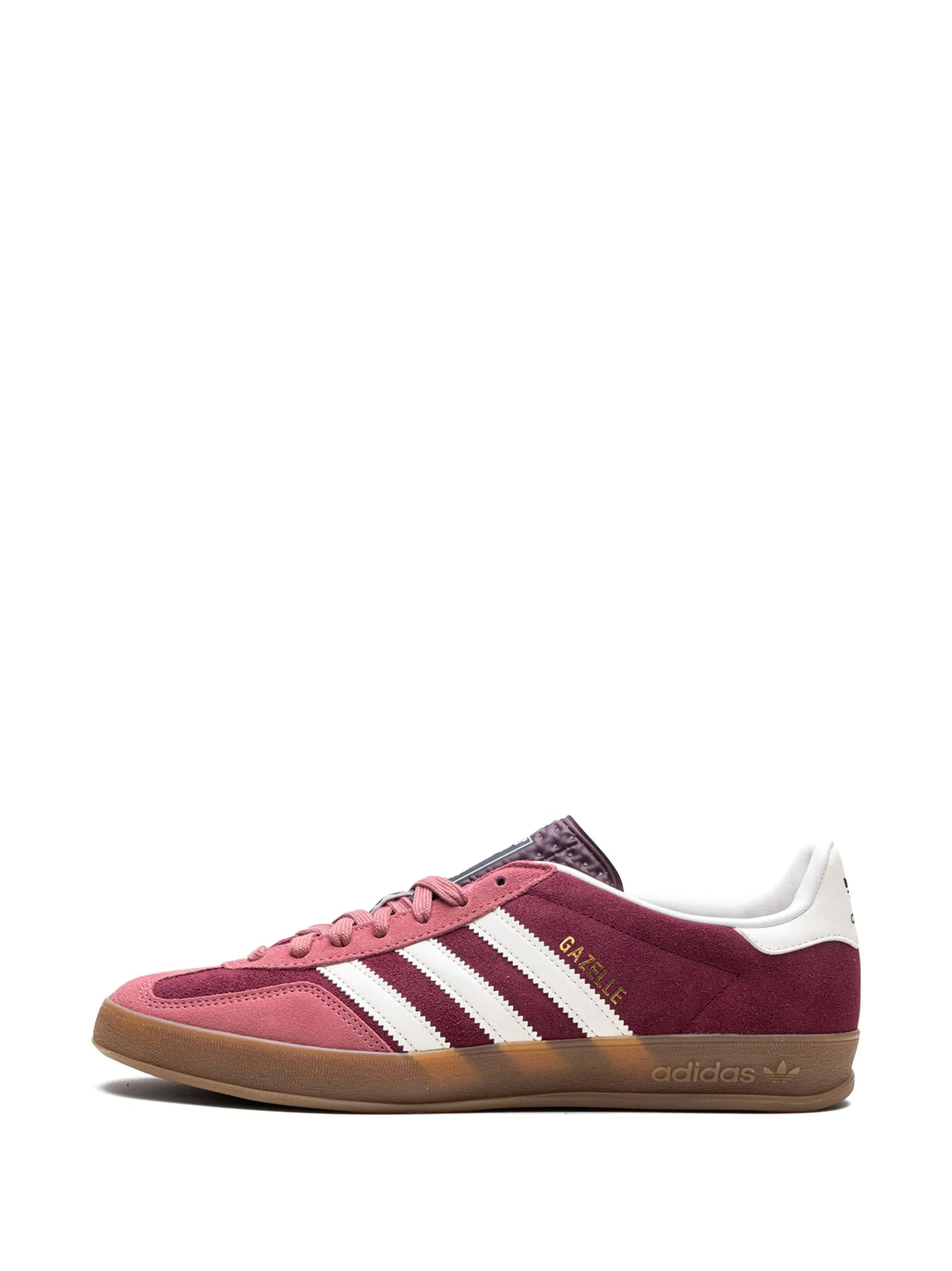 ## Adidas Gazelle Indoor Maroon Sneakers
