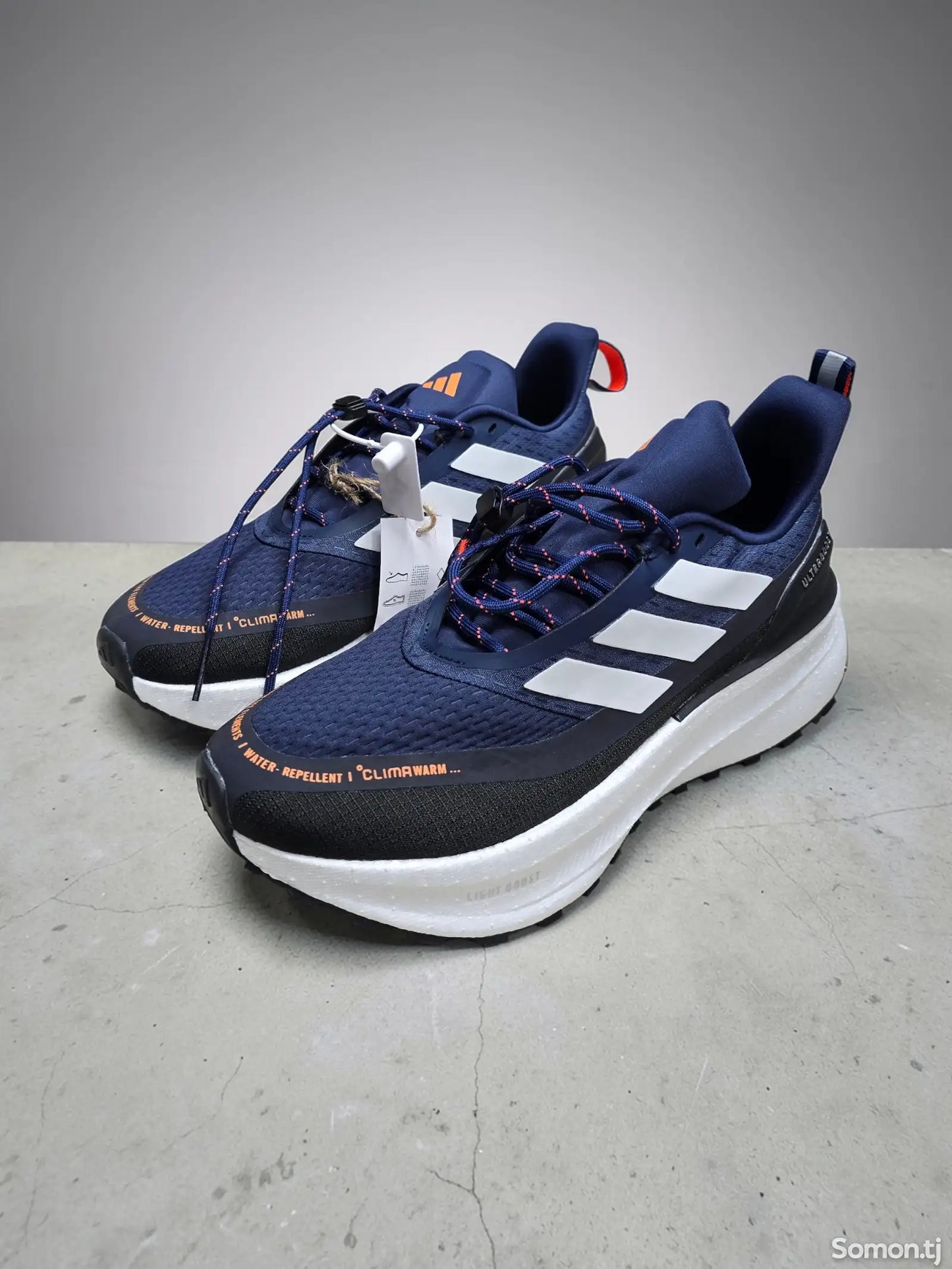 Adidas Lightboost Running Shoes – Navy Blue