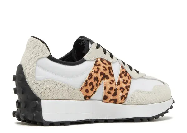New Balance 327 White Leopard Women's