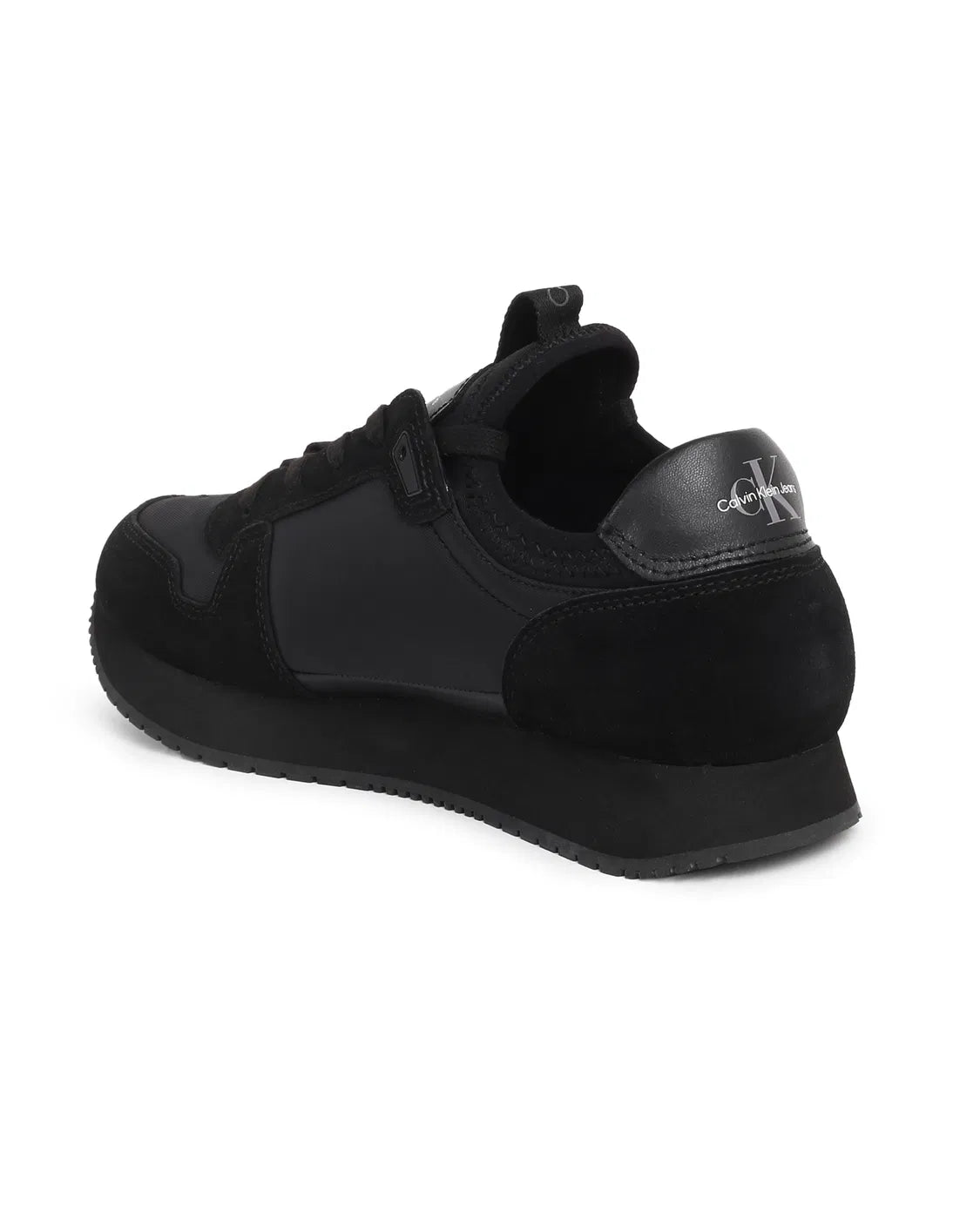 **Calvin Klein Runner Sock Lace Up Shoes – Men’s Sneakers