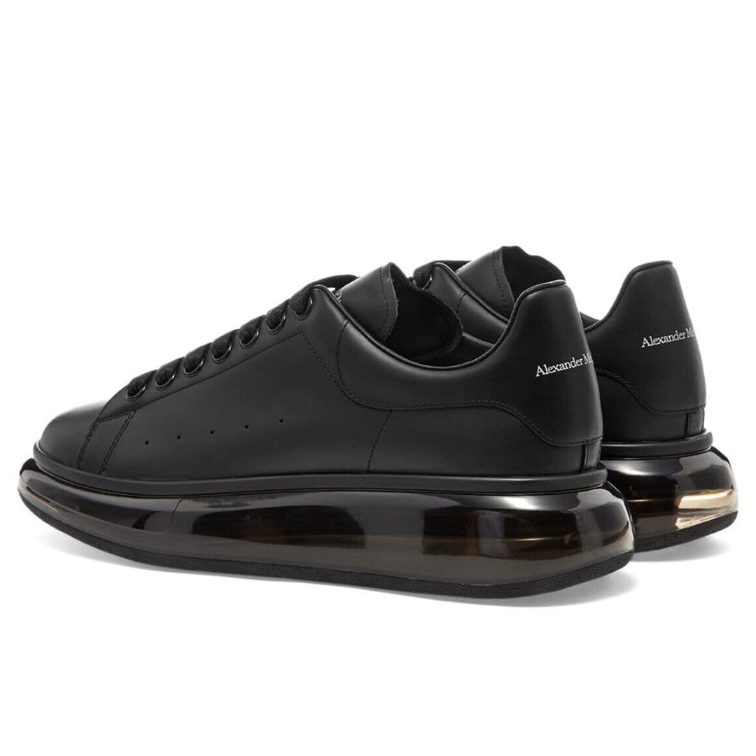 Alexander McQueen Air Bubble Wedge Sole Men Sneakers - Black