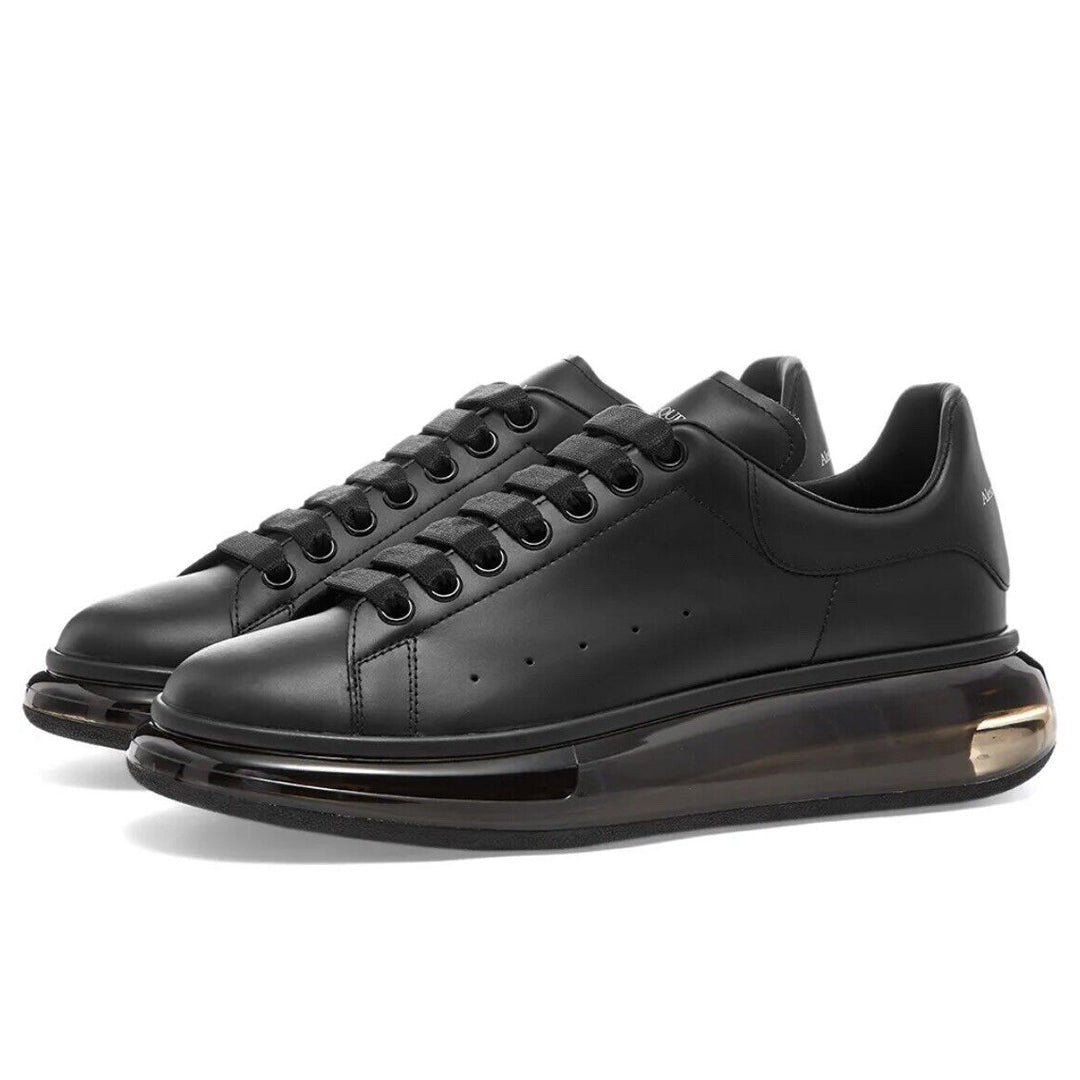 Alexander McQueen Air Bubble Wedge Sole Men Sneakers - Black