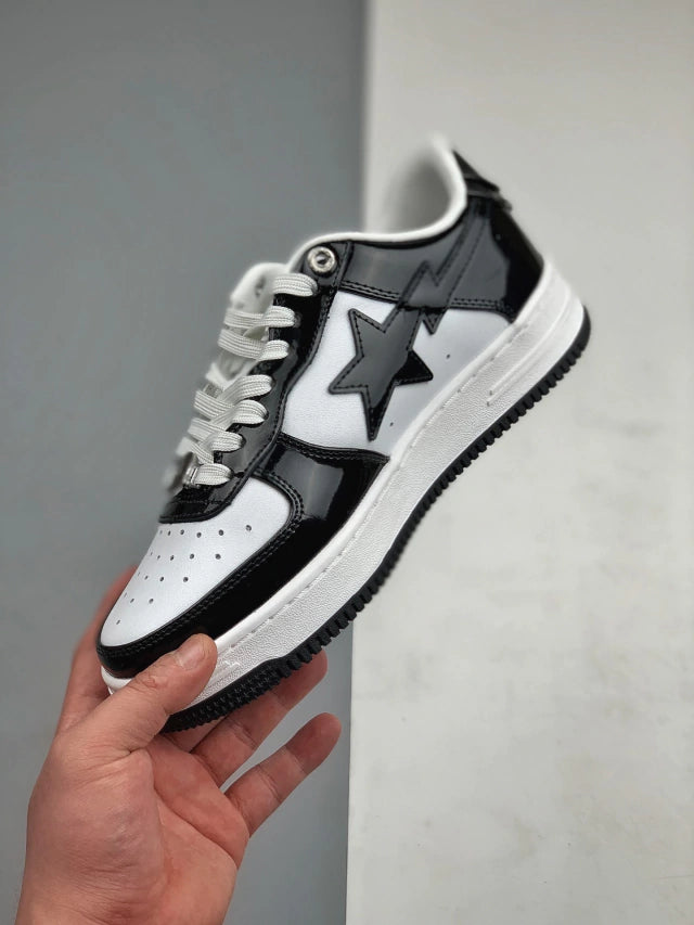 A BATHING APE® White&Black