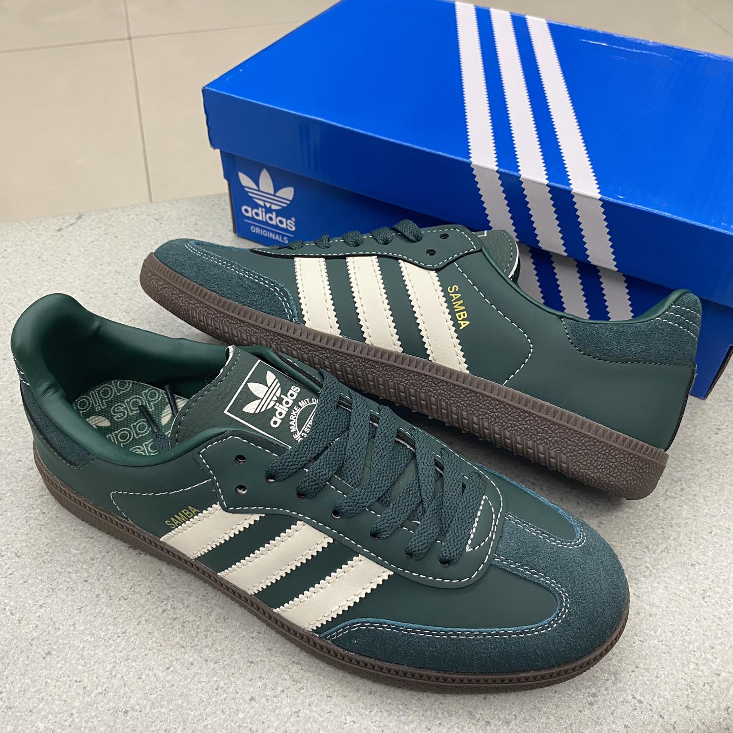 Adidas Samba OG "Mineral Green"