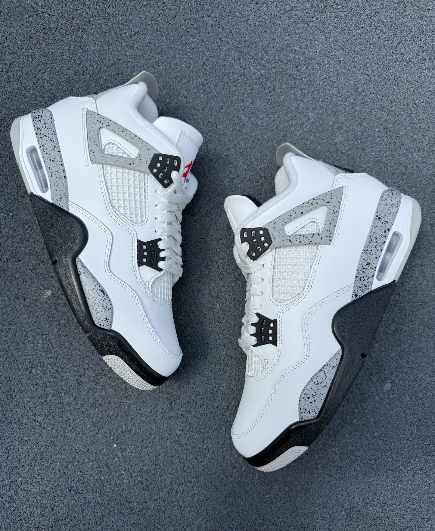 Air Jordan 4 OG White Cement Sneakers
