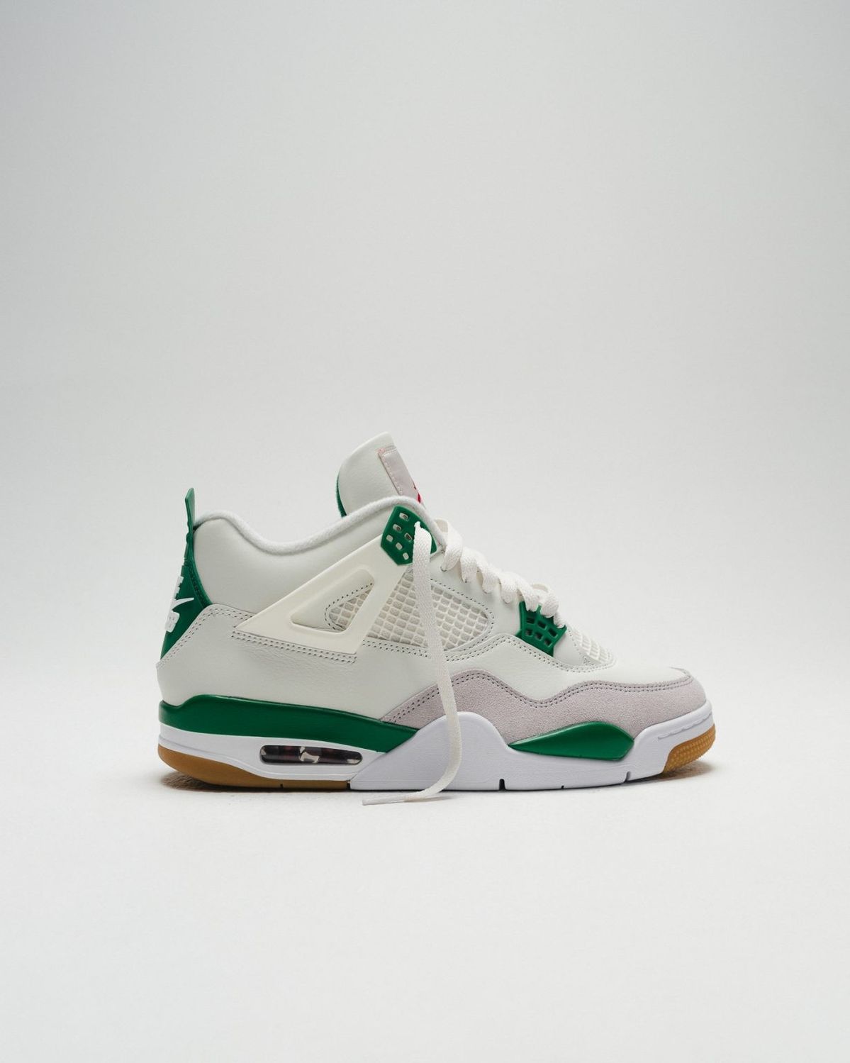men's air jordan 4 retro sb pine green