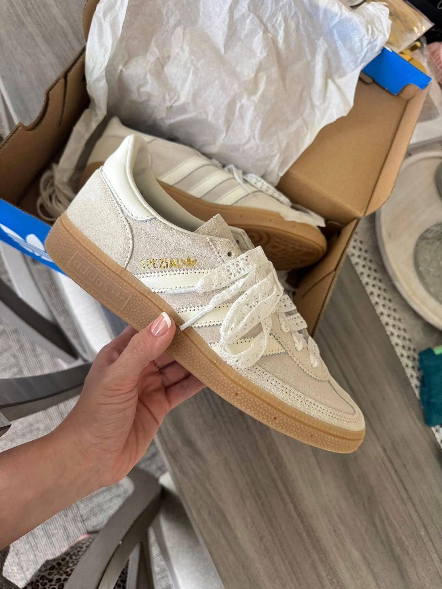 **adidas Handball Spezial “Wonder White” – Women’s Sneakers**