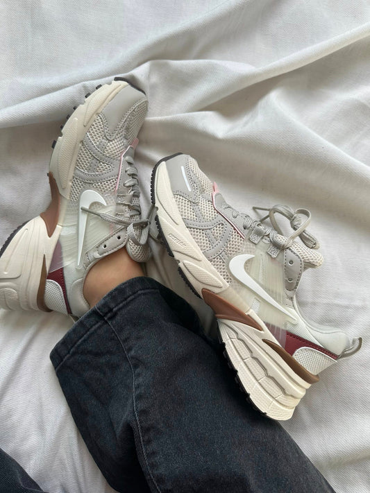 Nike V2K Run Beige/Pink – Women’s Sneakers