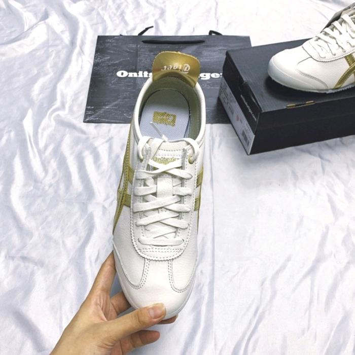 Onitsuka Tiger Mexico  White x Gold Women's