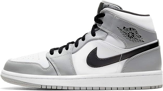 Air Jordan 1 Mid Light Smoke Grey Women Sneaker